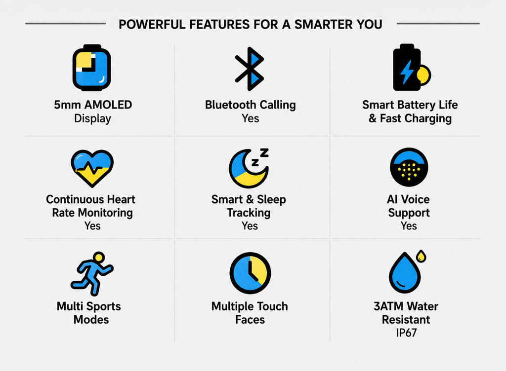 HK11 Pro-B AMOLED Smart Watch