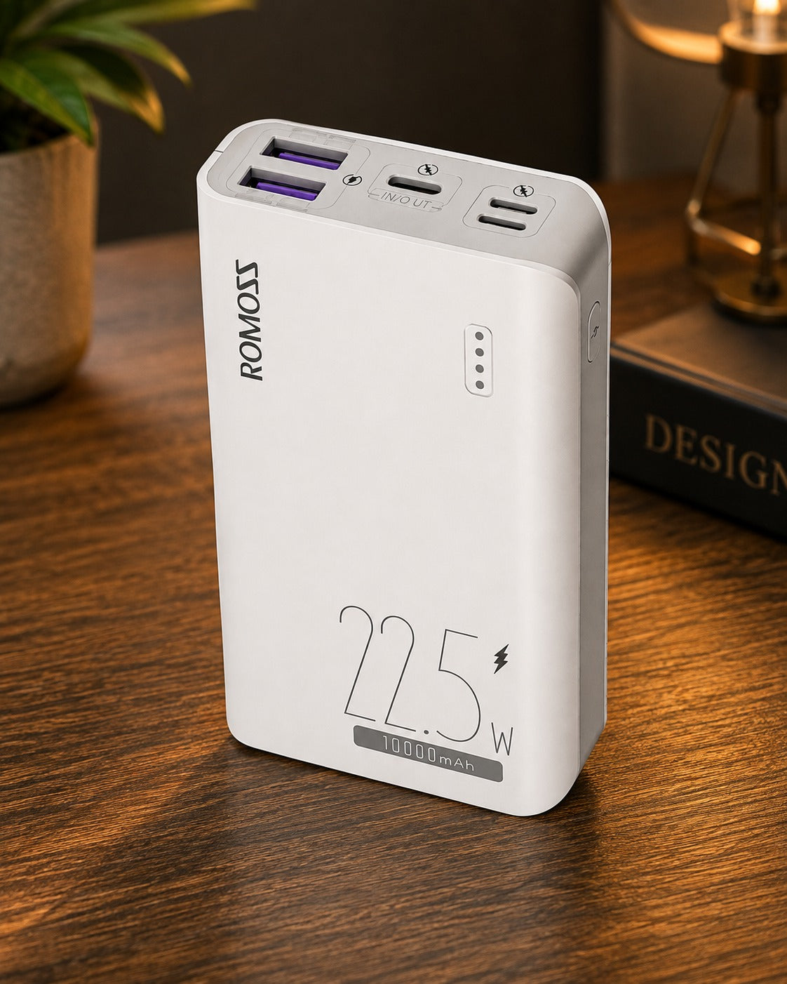 ROMOSS 10,000mAh 22.5W Fast Charging Power Bank