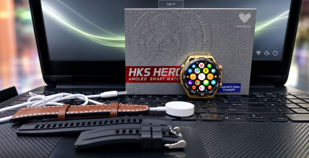HKS HERO SUPER AMOLED DISPLAY SMART WATCH